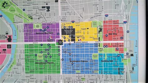 Printable Map Of Center City Philadelphia Printable M