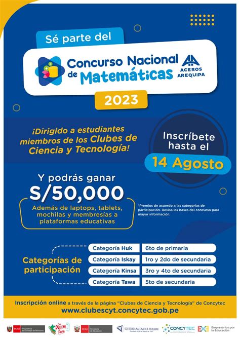 Concurso Nacional De Matem Tica Aceros Arequipa