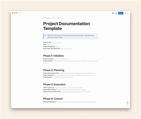 The Ultimate Guide To Project Documentation With Free Template