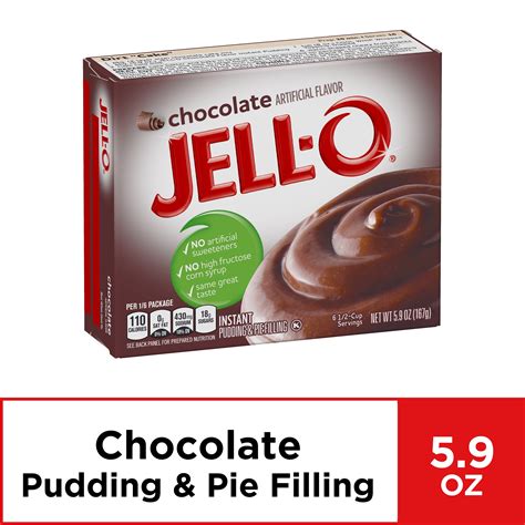 Jell O Chocolate Instant Pudding Mix 59 Oz Box