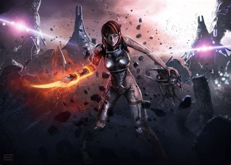 Mass Effect Video Games Artwork Wallpapers Hd Desktop And Mobile