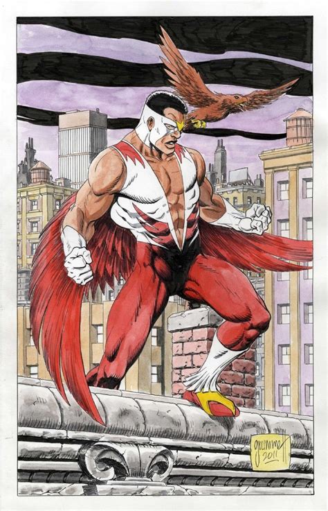 Falcon By Tom Grummett Comic Art Marvel Comics Art Comic Art Marvel
