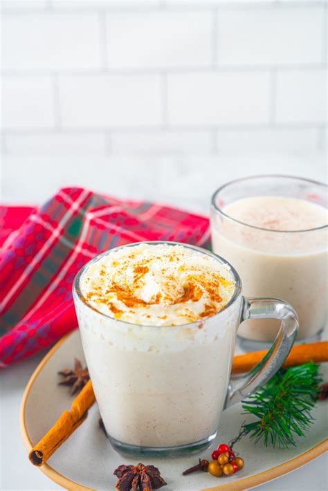 Unlike other vegan eggnogs that have a watery consistency, blue diamond's almond eggnog is thick and creamy and strikes the. 5-Minute Vegan Eggnog (Nut-Free) - Wow, It's Veggie?!