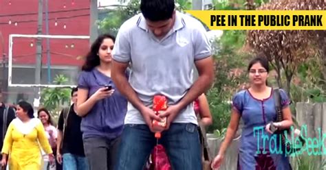 This Pee In The Public Prank Will Be The Best Thing You Ll Watch Today