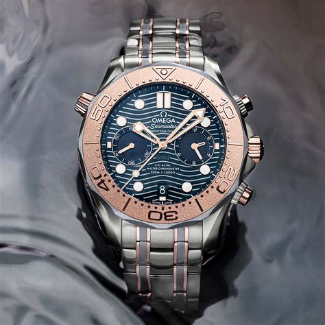 Introducing The Omega Seamaster Diver 300m Chronograph Watch In