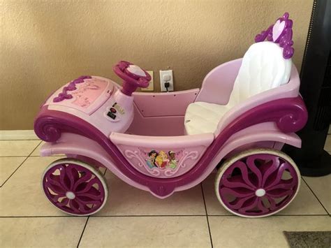 Disney Princess Royal Horse And Carriage 6v Ride On Toy By Huffy For