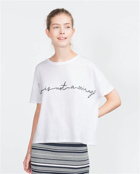 Info Baru T Shirt Zara Woman