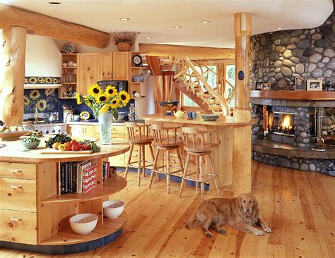 17 Amazing Log Cabin Kitchen Design To Inspire Your Homes Look