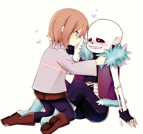 Sans X Frisk Undertale Anime