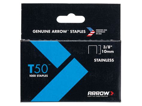 T50 Stainless Steel Staples Pack Of 1000 Interfix