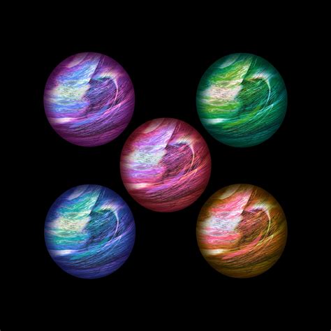 5 Colorful Planets Free Stock Photo Public Domain Pictures