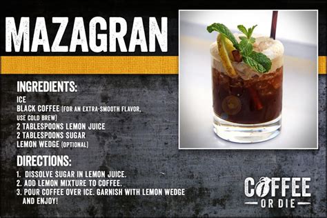 Mazagran Is The Original Iced Coffee Heres How To Make It
