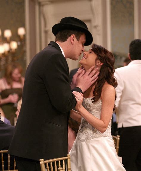 marshall and lily cute s from how i met your mother popsugar entertainment