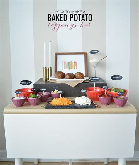 How To Set Up The Ultimate Baked Potato Bar Food Network Canada