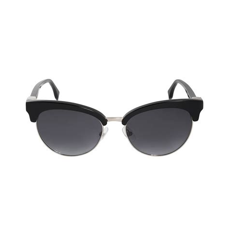 Fendi Sunglasses Black Gray Gradient Womens Designer Sunglasses Touch Of Modern