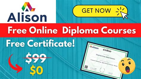 Alison Free Online Courses With Free Certificates Courses For All