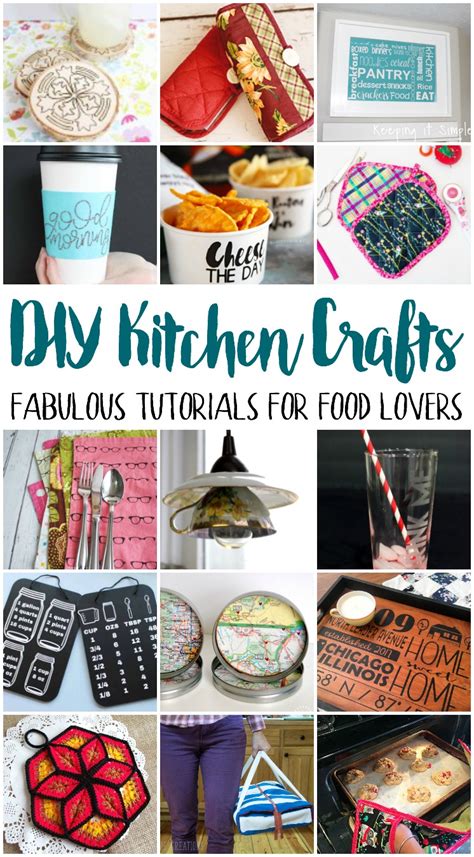 Diy Kitchen Crafts Housewife Eclectic