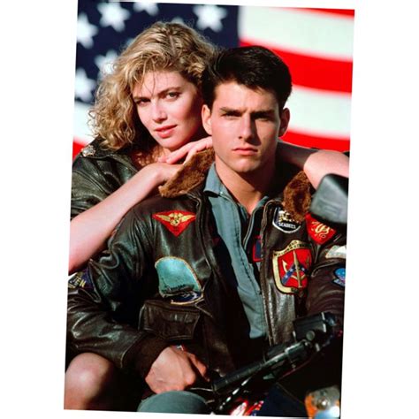 Top Gun Movie Poster Tom Cruise 24in X36in Art Poster 24x36 Multi Color