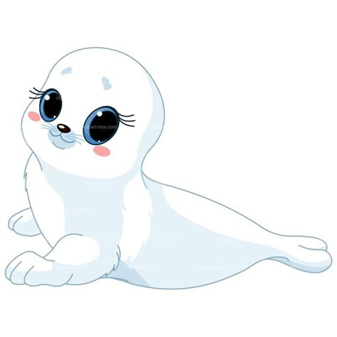Millones de imágenes png, fondos y vectores para descarga gratuita | pngtree. CLIPART WHITE BABY SEAL | Royalty free vector design ...