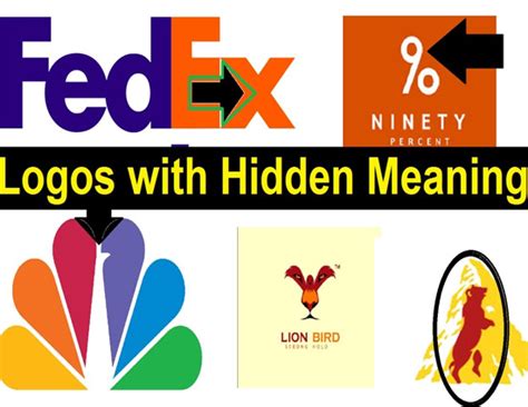 10 Famous Logos That Have Hidden Images Lifeberrys Com