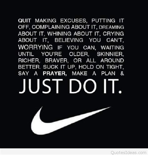 nike fitness quote just do it wallpaper