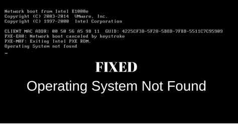 Fix Windows Vmware Player Operating System Not Found Windows Diary