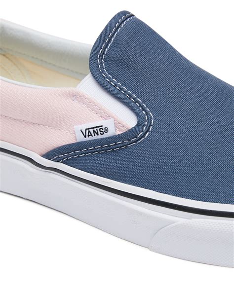 Vans Womens Classic Slip On Shoe Vintage Indigo Surfstitch