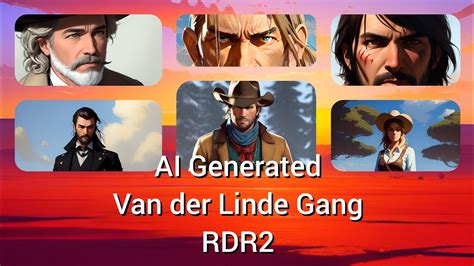 Ai Generated Van Der Linde Gang Rdr2 Youtube