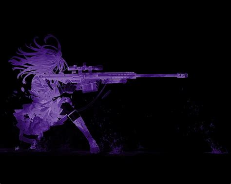 Dark Purple Anime Wallpaper Hd Blangsak Wall
