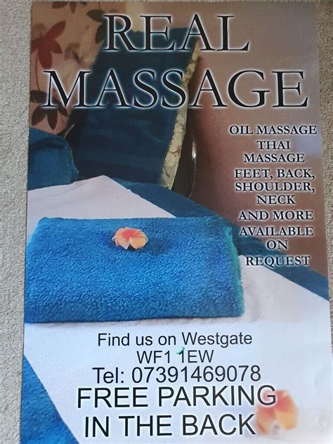 Real Massage Therapist In Wakefield West Yorkshire Gumtree