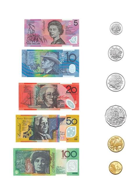 Out Of This World Printable Australian Money Transportation Patterns