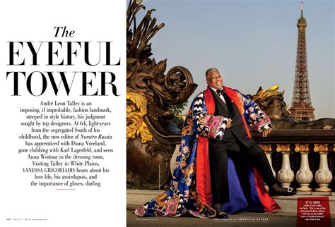 André Leon Talley on His Fashion Career His Weight Struggle and His Sexual Past Vanity Fair