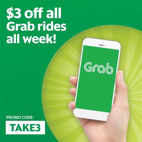 What's the point of being crab customer for almost 5 years? From 29 May - 4 Jun, enjoy $3 off ALL Grab Rides (JustGrab ...