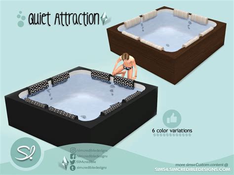 The Sims Resource Quiet Attraction Hottub