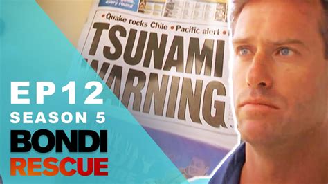 The Beach Is On Tsunami Watch Bondi Rescue Season 5 Episode 12