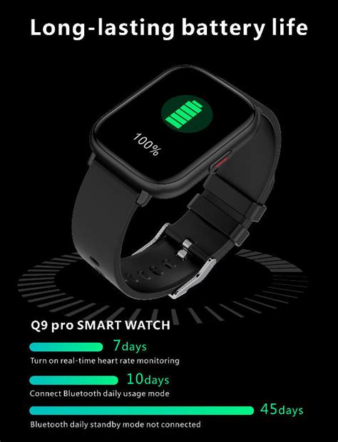 Buy Wholesale China Q9pro Smart Watch Heart Rate Body Temperature Spo2