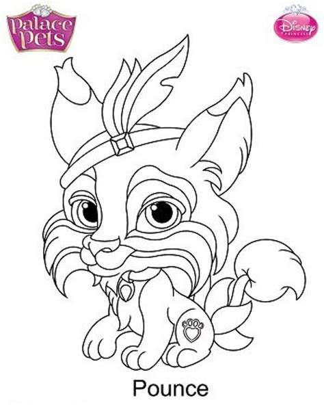 I had to share these free coloring pages and activities. Kids-n-fun.com | 36 coloring pages of Princess Palace Pets