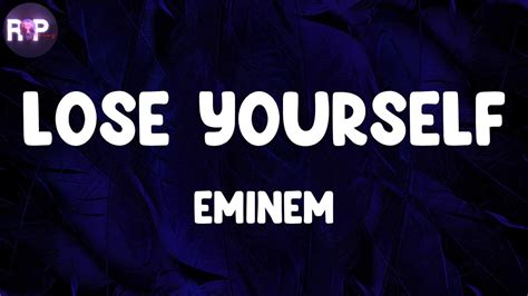 Eminem Lose Yourself Lyrics Nelly Kanye West Youtube