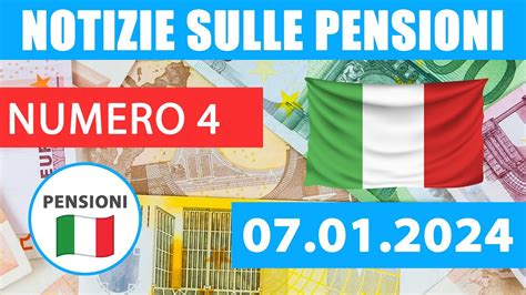 Notizie Sulle Pensioni Dell Italia Pensioni Pagamenti