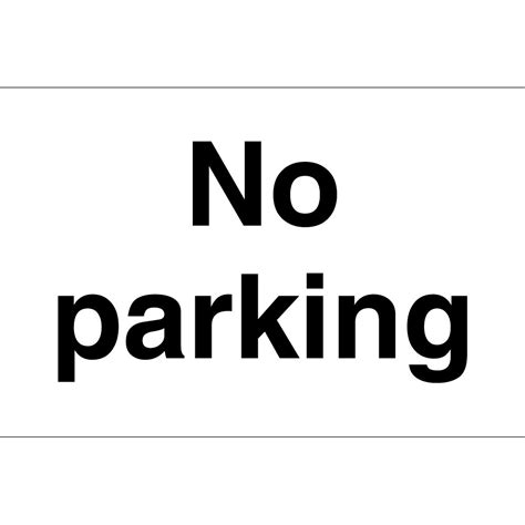 No Parking Signs From Key Signs Uk