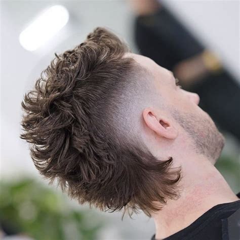Best Mohawk Fade Haircuts Fade Haircut Mohawk Hairstyles Men Mullet Hairstyle