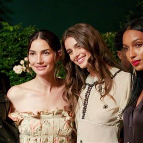See Lily Aldridge Prep For Nyfw And Perfume Launch Party