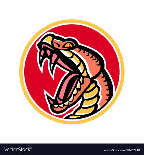 Copperhead Snake Mascot Royalty Free Vector Image