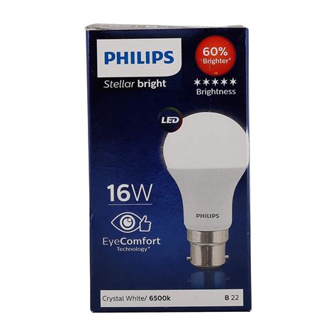 Buy Philips B22 Stellar Bright Led Bulb 16 Watt Crystal White Online