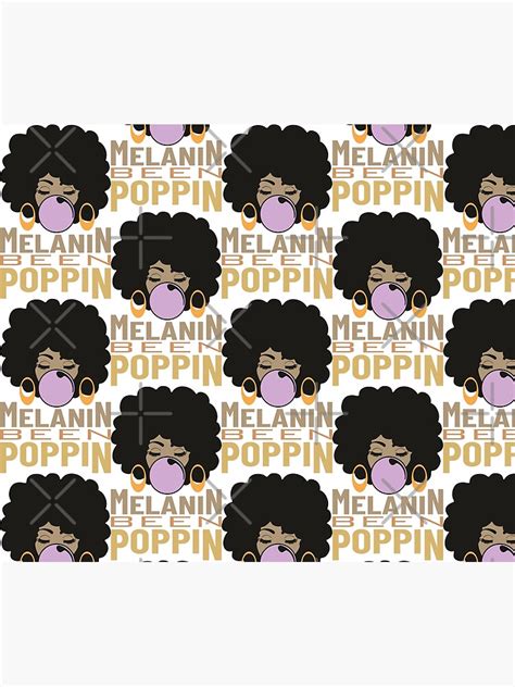 Melanin Been Poppin Melanin Afro Woman Shades Drippin Melanin Shirt Melanin Poppin Black
