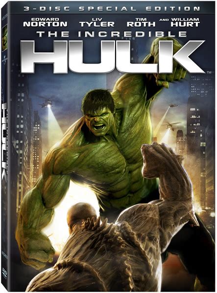 Incredible Hulk Dvd Blu Ray Specs Comic Vine