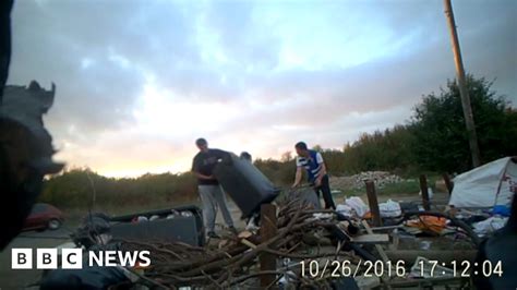 Flytipping Cctv Released In Canterbury Bbc News