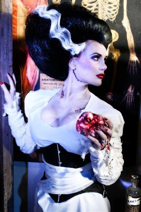 Bride Of Frankenstein Amazing Work Halloween Disfraces Noche De