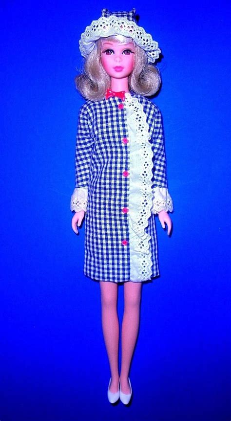 Vintage Mod 1967 Francie Casey Twiggy Variation Lace Side Kick Outfit
