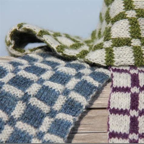 Double Knit Scarf Pattern A Knitting Blog